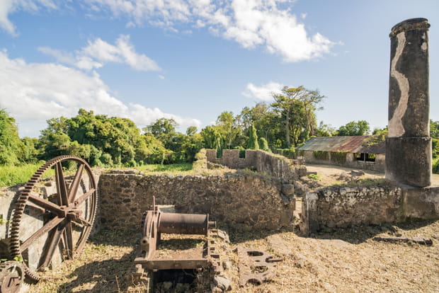 Ancienne sucrerie de l'Habitation Belleville, Guadeloupe