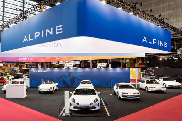 L'Alpine Vision bien entourée