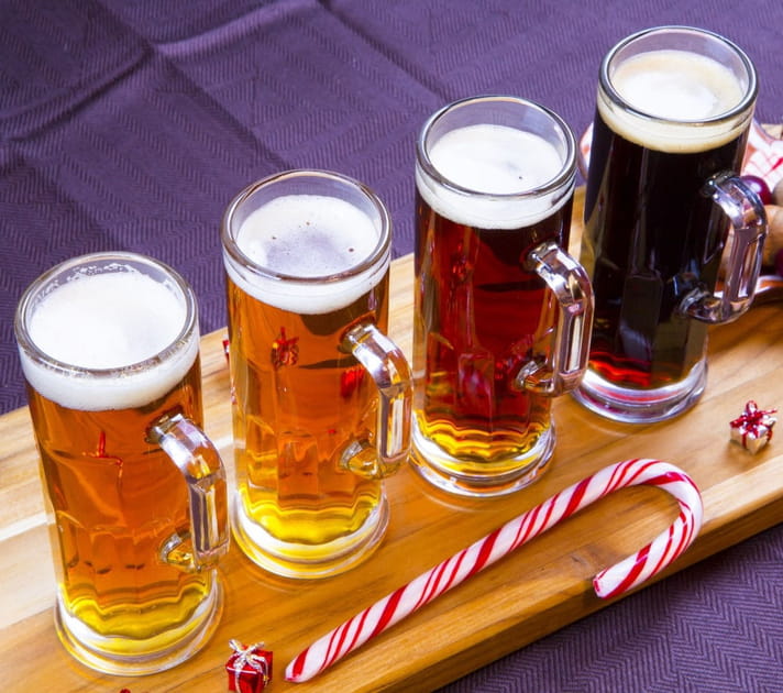 La bi&egrave;re de No&euml;l dans le Nord