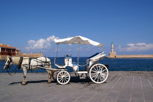 Sur le port de La Canée