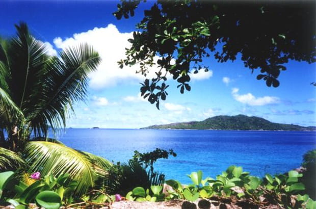 La Digue vue sur Praslin