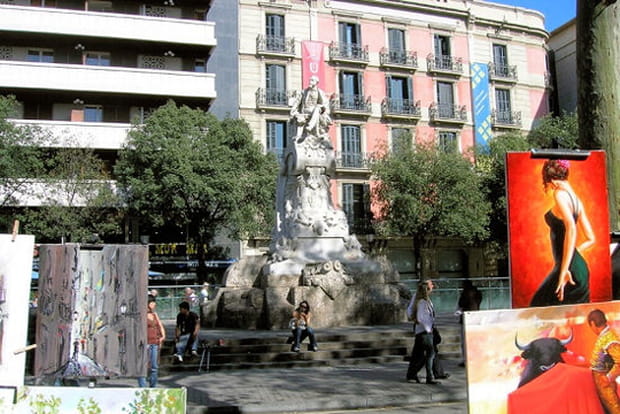 Animations sur La Rambla