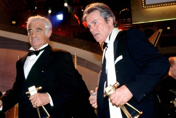 Alain Delon et Jean-Paul Belmondo récompensés