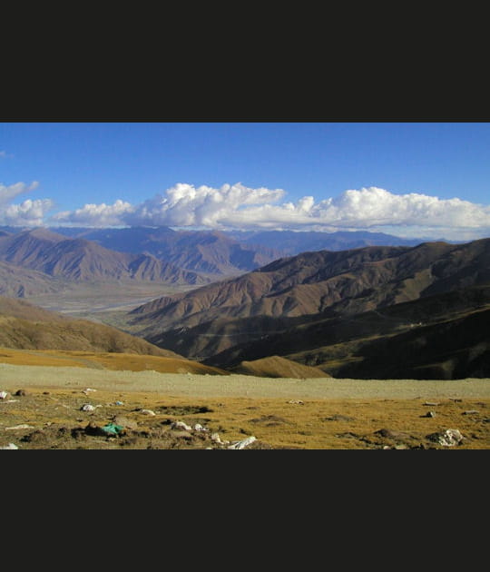 Sur les hauts plateaux du Tibet