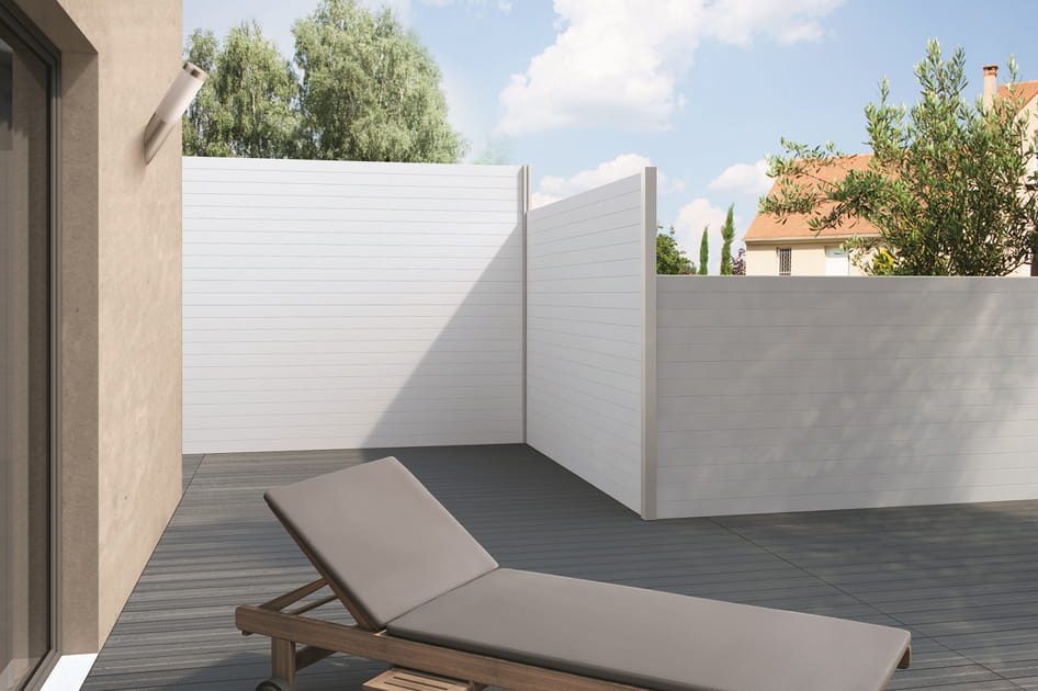 Une cl&ocirc;ture contemporaine qui donne du cachet