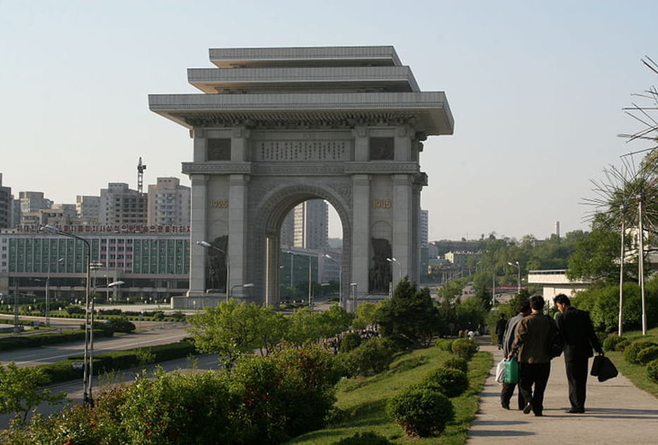 L'Arche de triomphe de Pyongyang