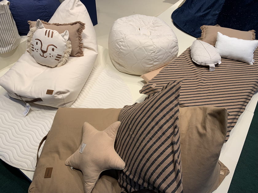 Des coussins pour les minis