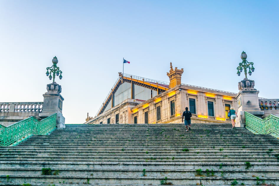 La gare de Marseille-Saint-Charles