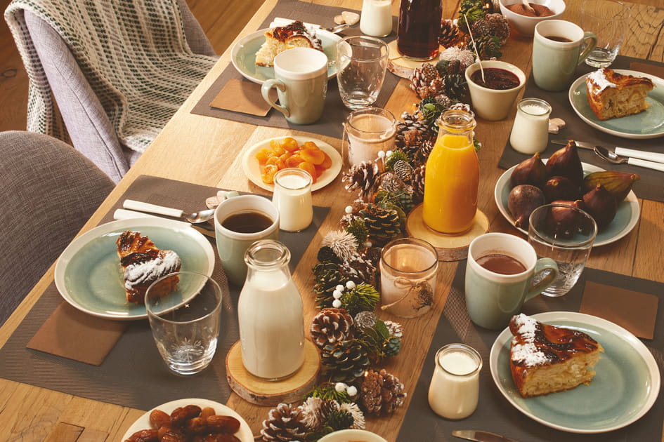 Une table de f&ecirc;te rustique