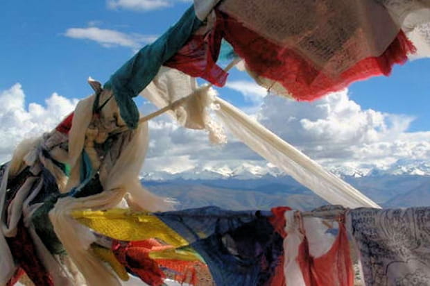 Tous les drapeaux du Tibet