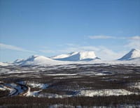 En train à travers : Le Nord de la Suède