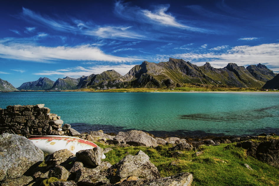 Les &icirc;les Lofoten en Norv&egrave;ge