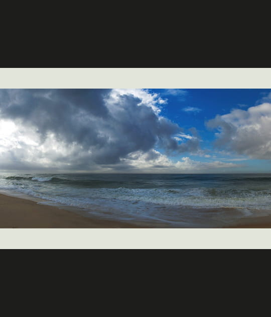 La plage de Faro en automne