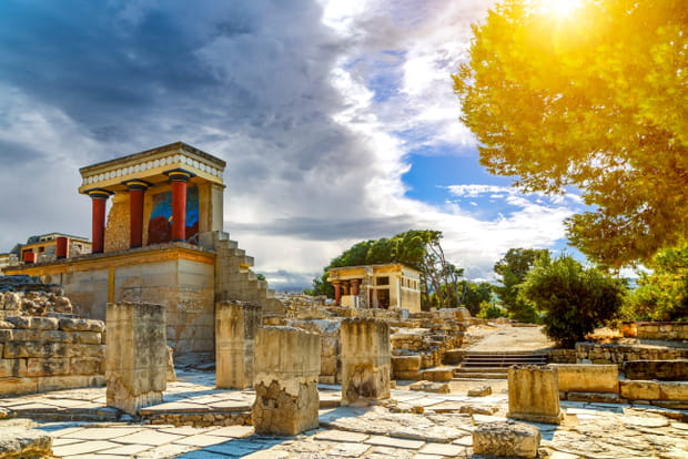Knossos et la légende du Minotaure
