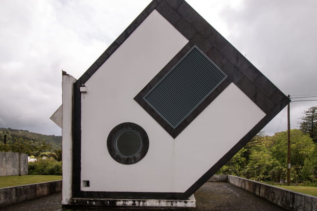 La maison à l'envers de São Miguel aux Açores