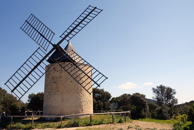 Le moulin du bonheur à Porquerolles