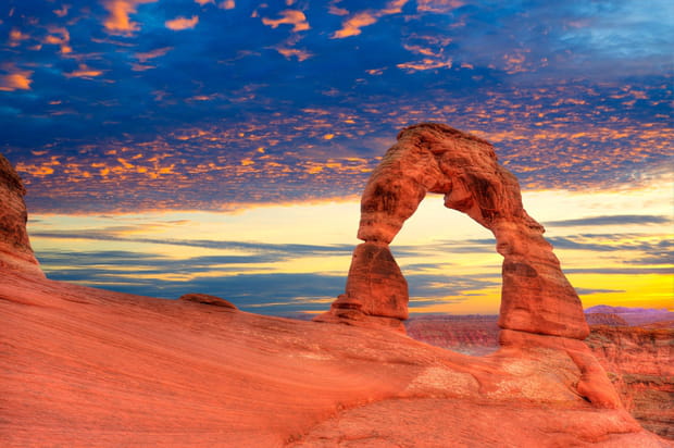 Delicate Arch dans l'Utah