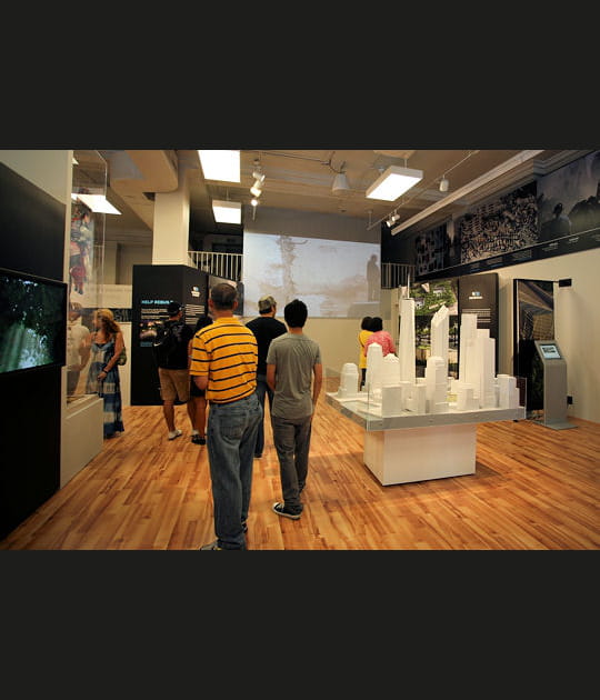 Un mus&eacute;e temporaire depuis 2009