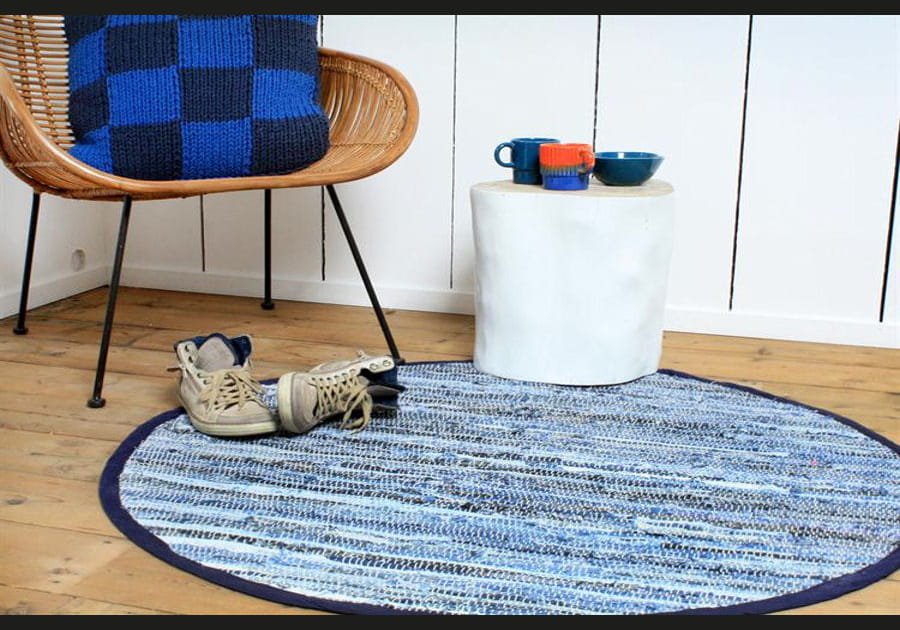 Un tapis recycl&eacute;