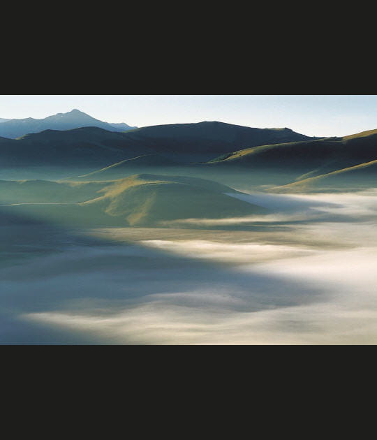 Les monts Sibillini, Italie