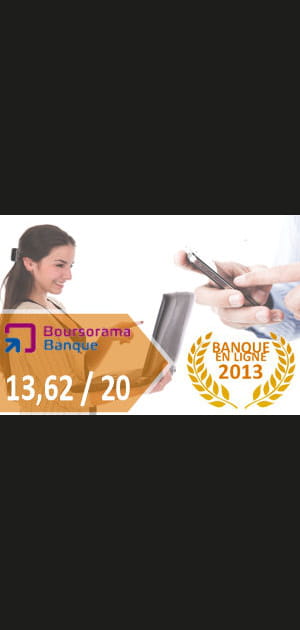1er&nbsp;: Boursorama banque