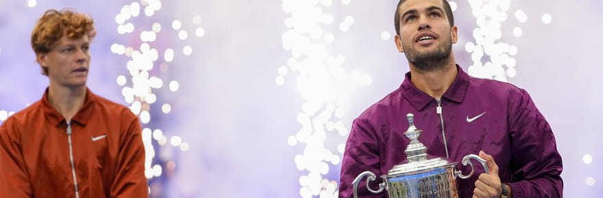 US Open&nbsp;: stratosph&eacute;rique face &agrave; Sinner, Alcaraz remporte son 6e Grand Chelem et reprend la place de n&deg;1&nbsp;mondial, score et r&eacute;sultat