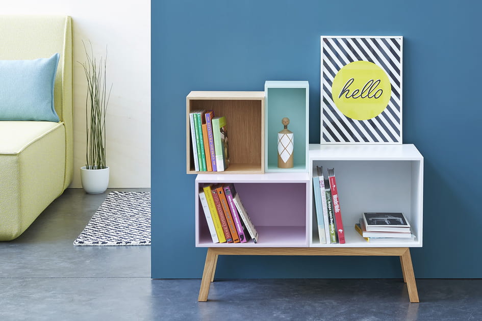 Un meuble modulaire &agrave; agencer &agrave; sa guise