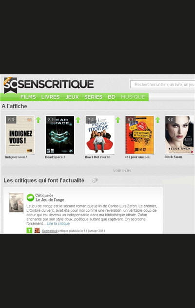 Le r&eacute;seau social pour amateurs de culture