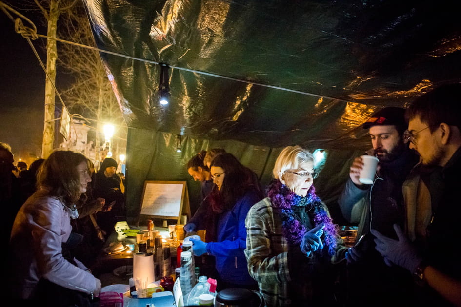Une cantine &agrave; prix libres