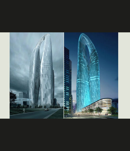 Les tours de 800&nbsp;m&egrave;tres