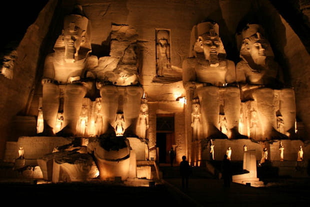 Un temple pharaonique en Egypte