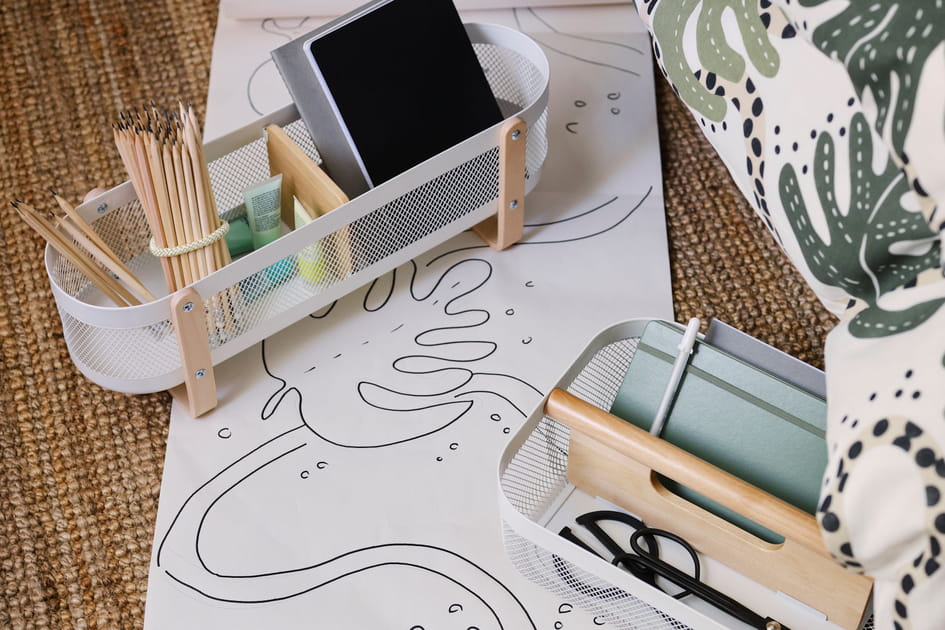 En exclu chez Ikea, des rangements beaux et pratiques pour le bureau
