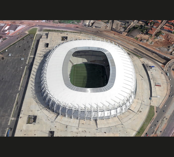 L'Estadio Castelao &agrave; Fortaleza