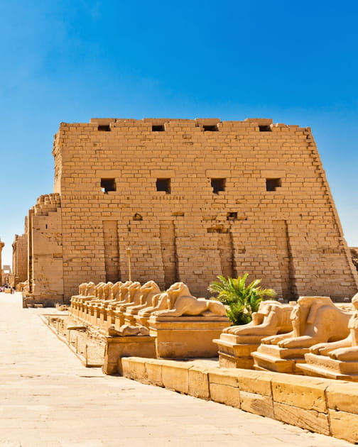 Le temple de Karnak &agrave; Louxor