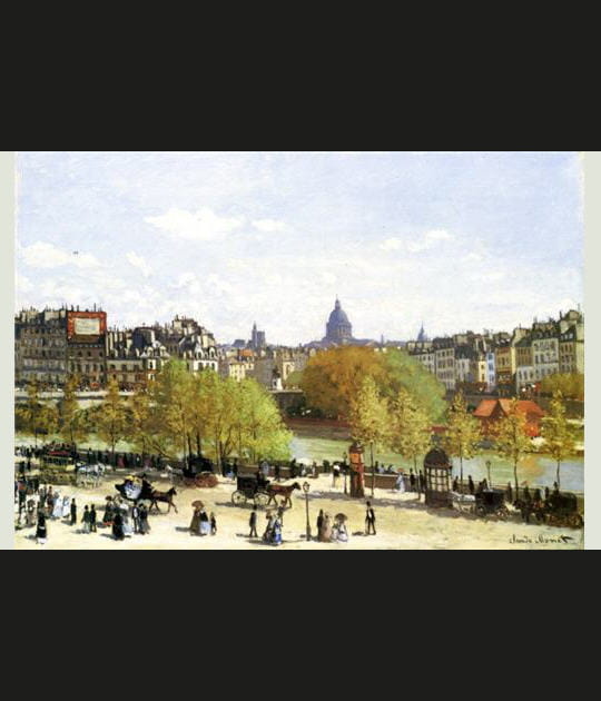 Le quai du Louvre
