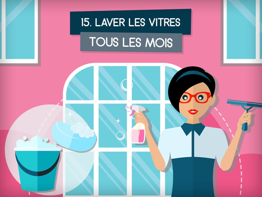 Laver les vitres