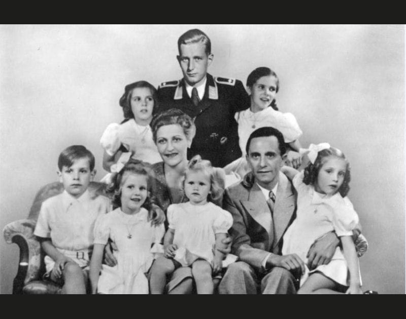 La disparition de la famille Goebbels