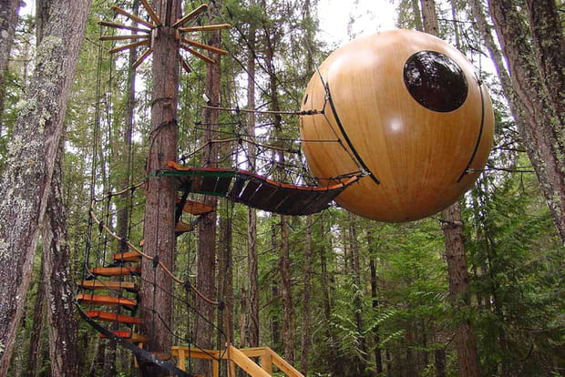 Les Free spirit spheres au Canada