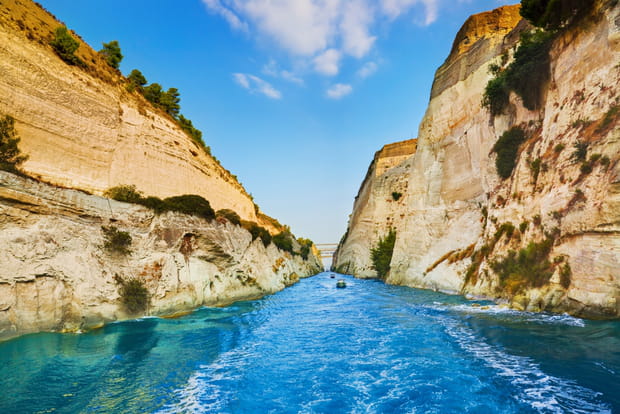 Corinthe, meilleure étape pour un road trip au départ d'Athènes