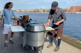 A Copenhague, un chef &agrave; v&eacute;lo fait sortir au grand air la gastronomie locale