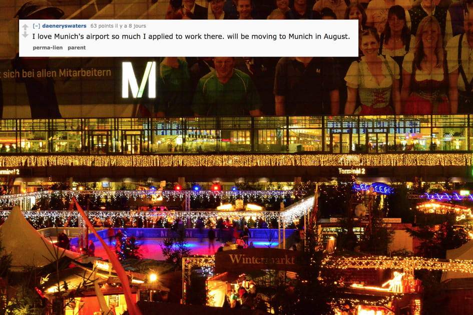 L'a&eacute;roport de Munich en Allemagne