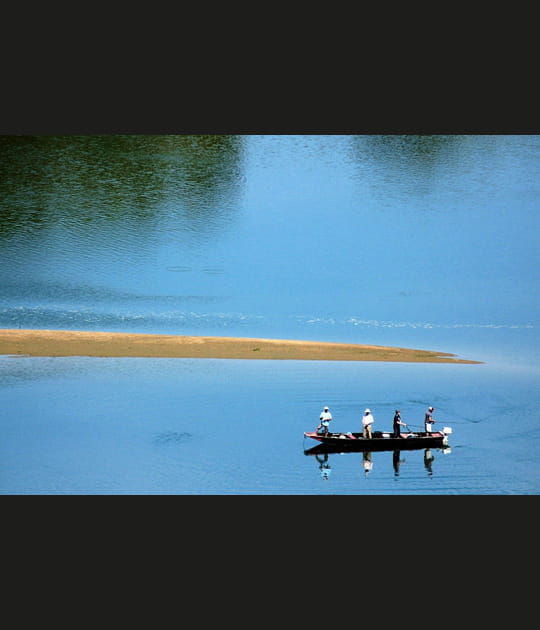 P&ecirc;cheurs sur la Loire