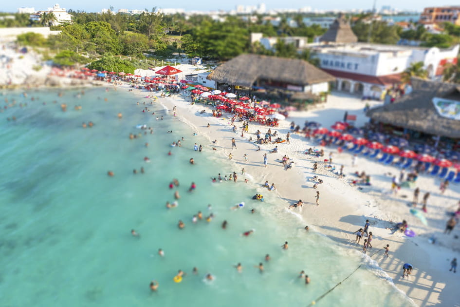 Plage &agrave; Canc&uacute;n