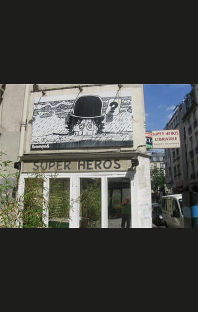 Librairie Super H&eacute;ros, l'adresse BD