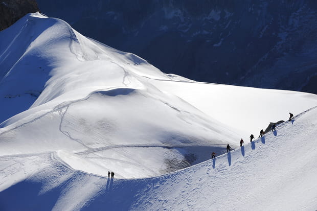 L'exceptionnel massif du Mont-Blanc