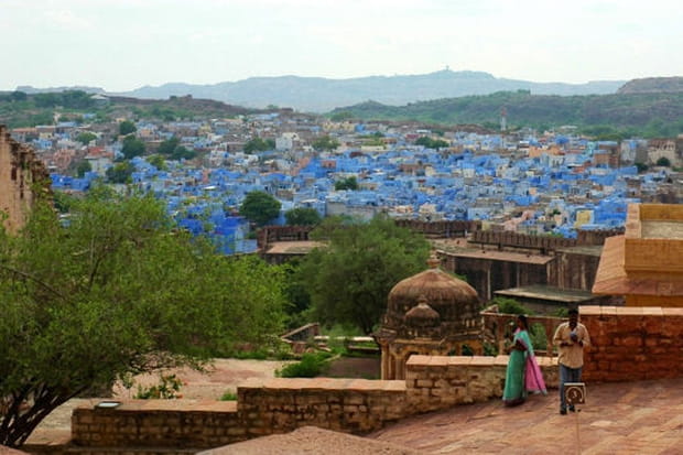 A Jodhpur, la couleur des brahmanes