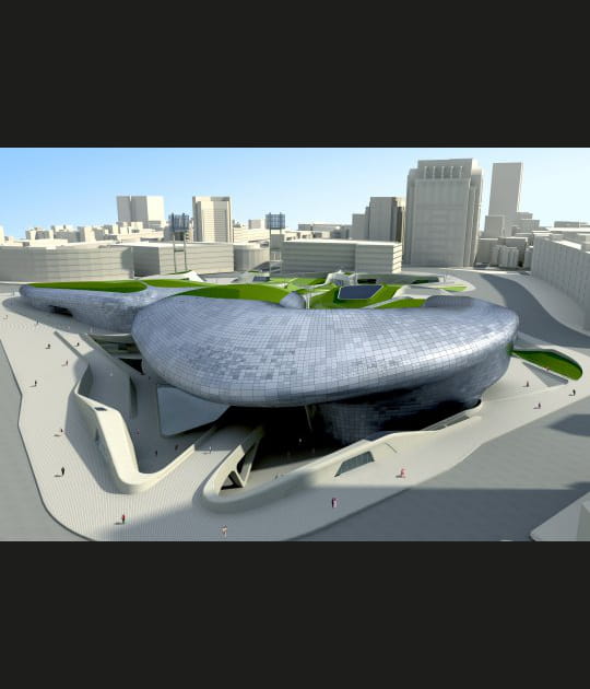 Le galet de Zaha Hadid