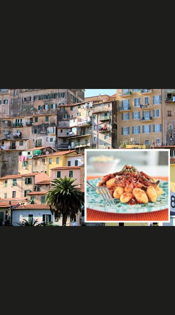 Gnocchi fondants sur la Riviera italienne