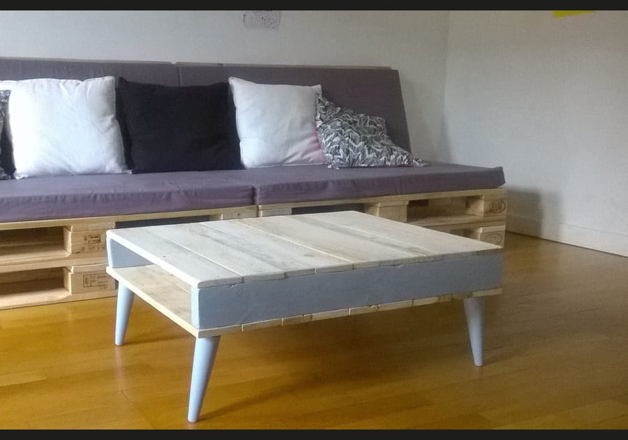 Une table basse vintage