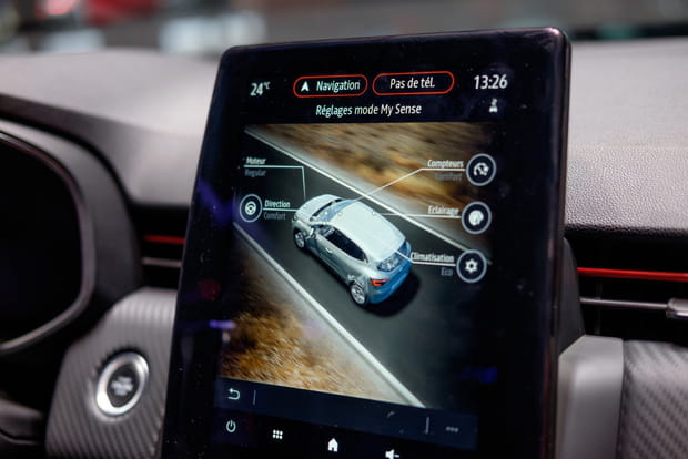 Zoom sur le mode perso de la Clio 5